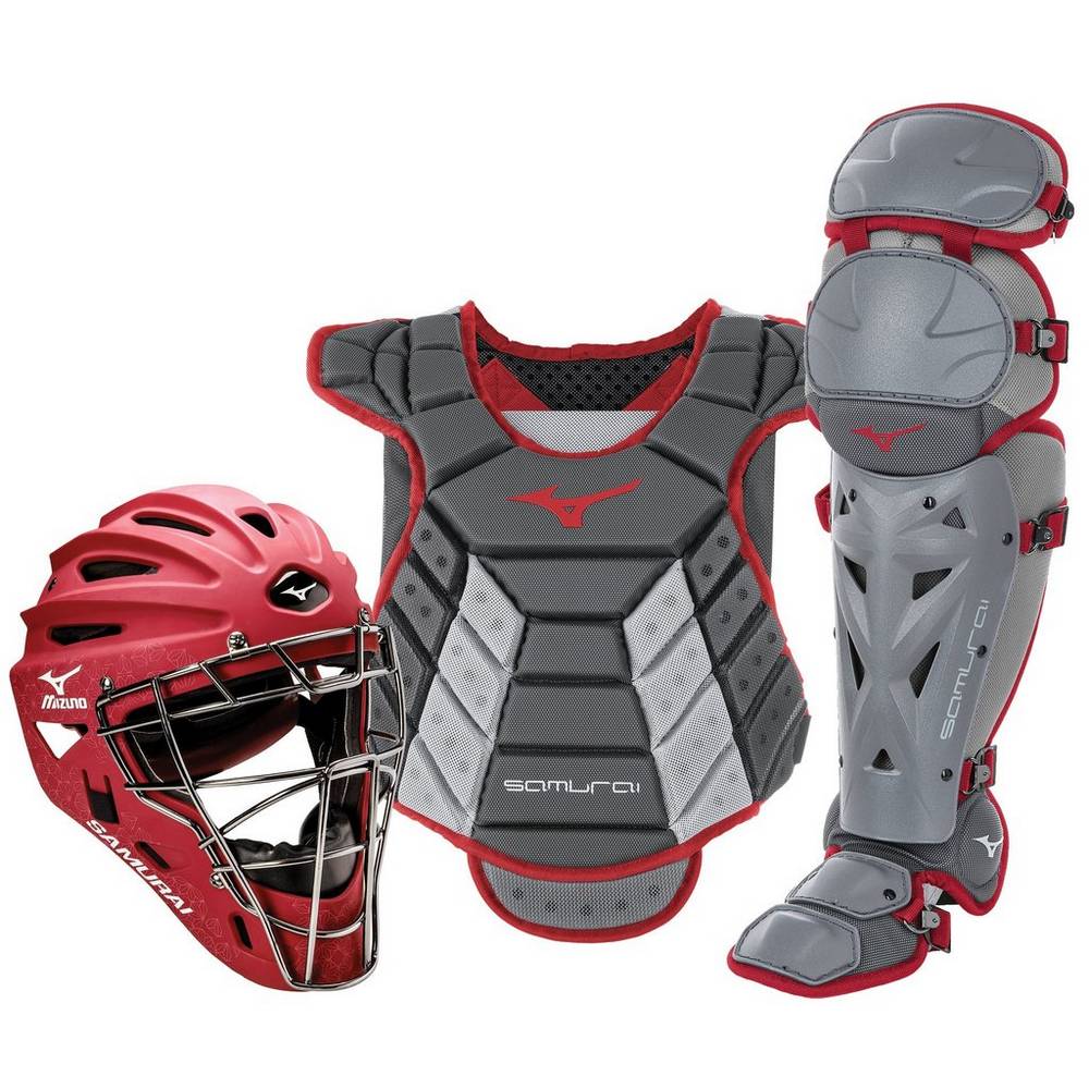 Catchers Gear Mizuno Samurai Boxed (14-15") Mujer Gris Ofertas OCUR-84759